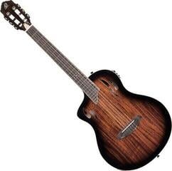 Konzertgitarre mit Tonabnehmer Ortega RTPDLX-ACA-L 4/4 Acacia Burst Konzertgitarre mit Tonabnehmer