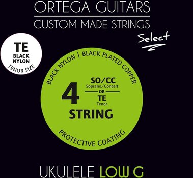 Saiten für Tenor-Ukulele Ortega UKSBK-TE-LG Saiten für Tenor-Ukulele - 1