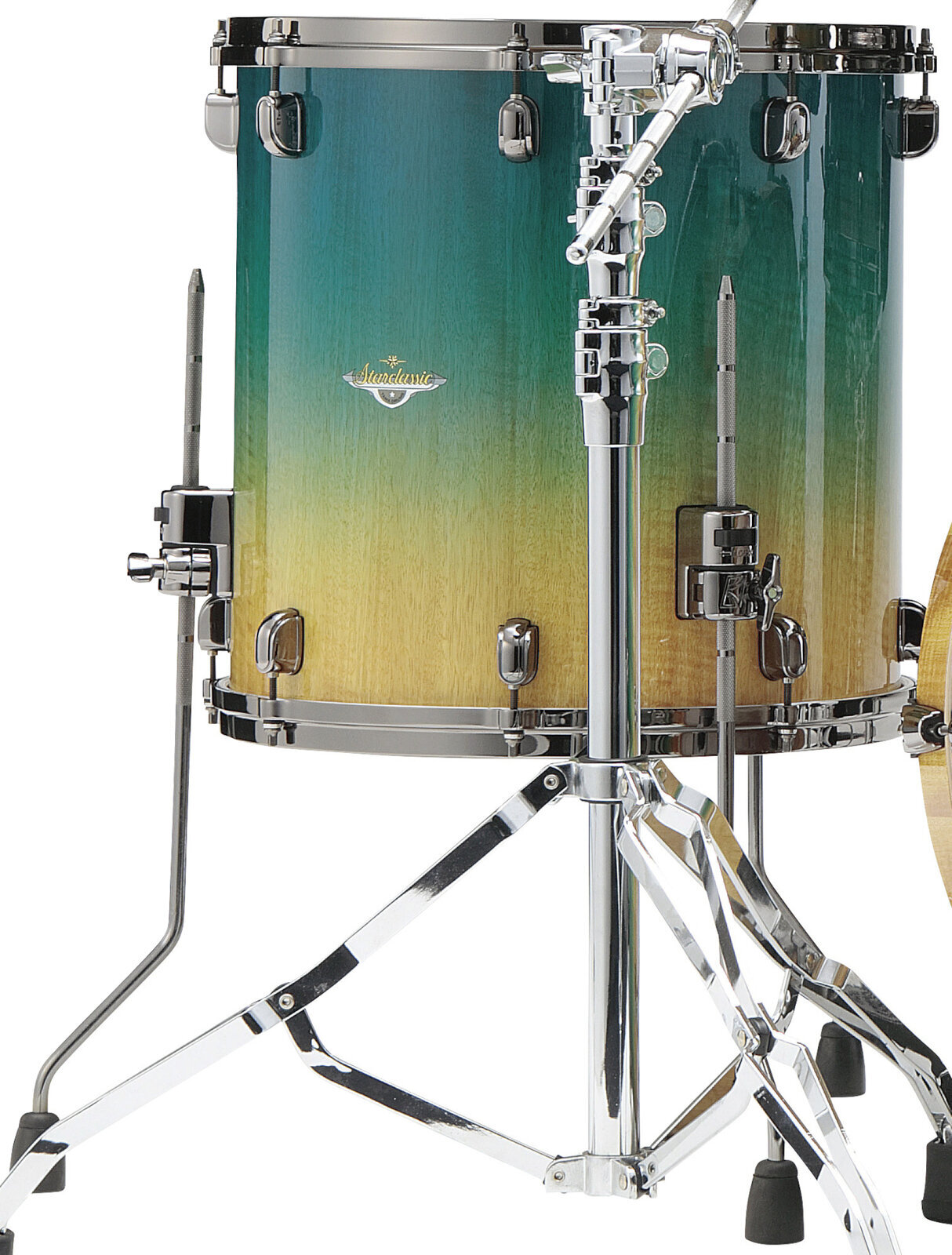 Samostalan Floor Tom bubanj Tama MEF1414B-VMMF Starclassic Maple Exotic 14" Marine Shoreline Movingui Fade Samostalan Floor Tom bubanj