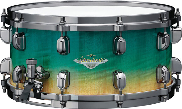 Kleine Trommel Tama MES1455B-VMMF Starclassic Maple Exotic 14" Marine Shoreline Movingui Fade Kleine Trommel - 1