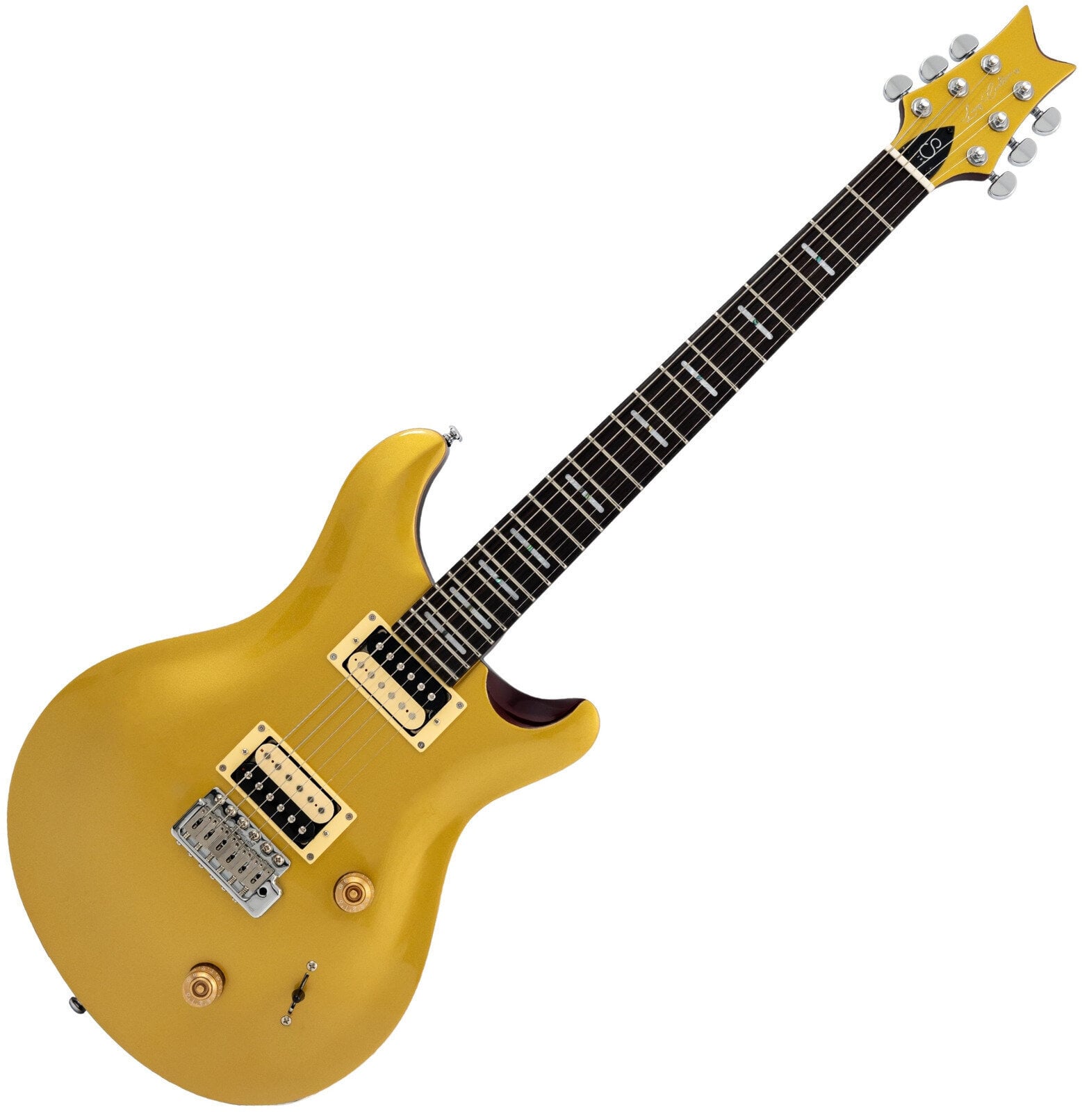 Električna kitara Sire Larry Carlton Q7 Metallic Gold Električna kitara