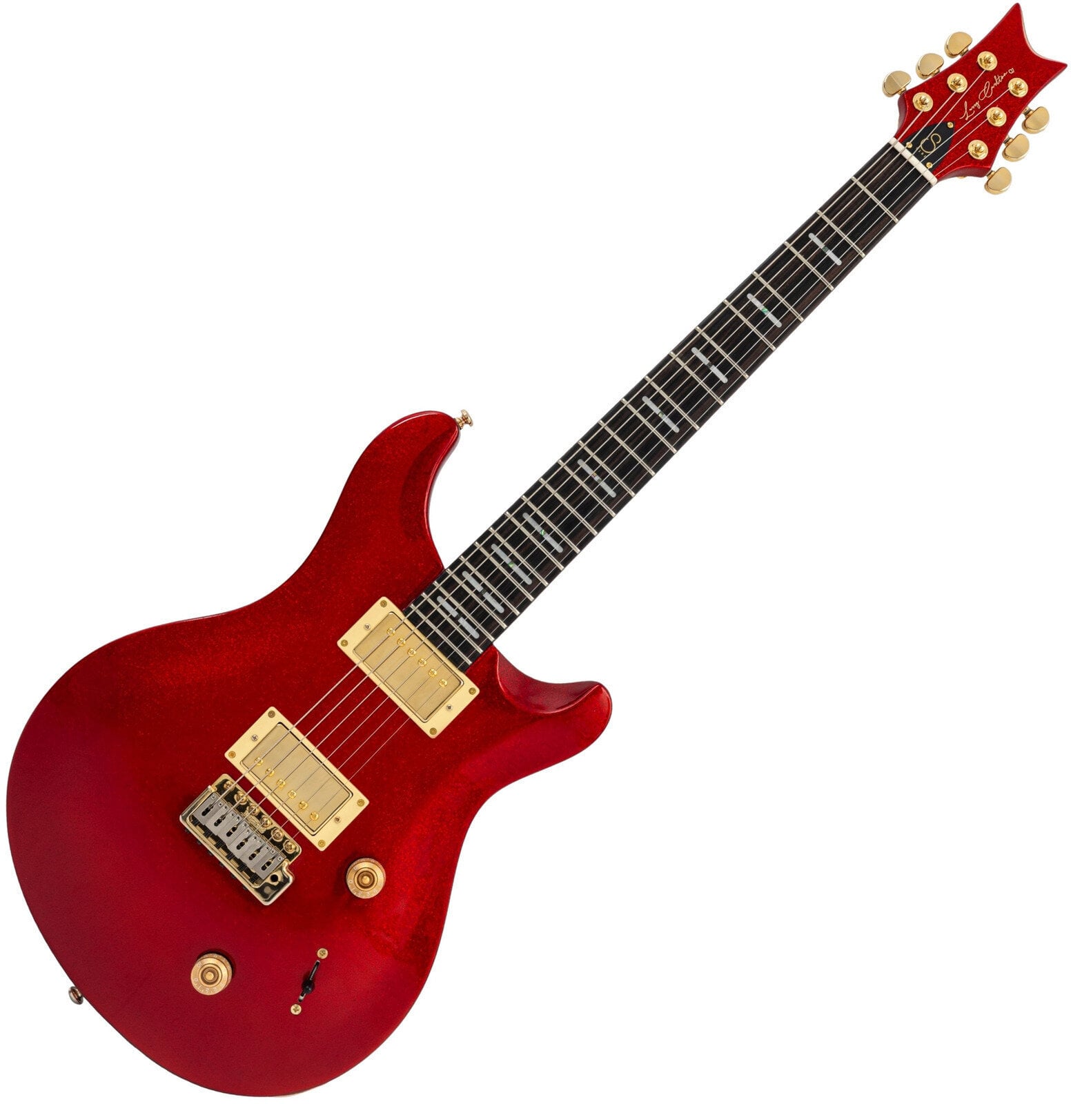 Електрическа китара Sire Larry Carlton Q7 Red Sparkle Електрическа китара