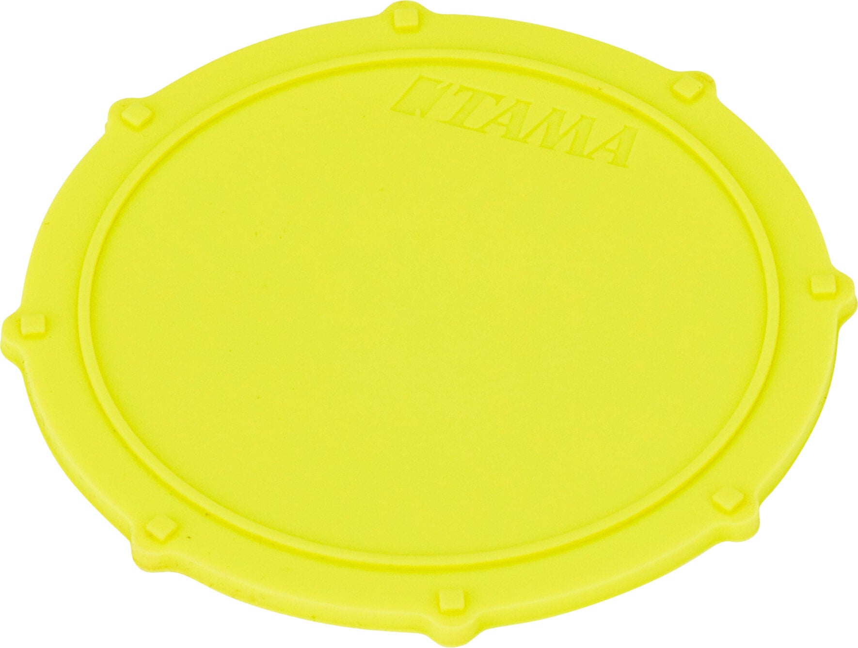 Pad électronique d'entraînement Tama TTP4YL Traveler Tapis d'entraînement Yellow 4"