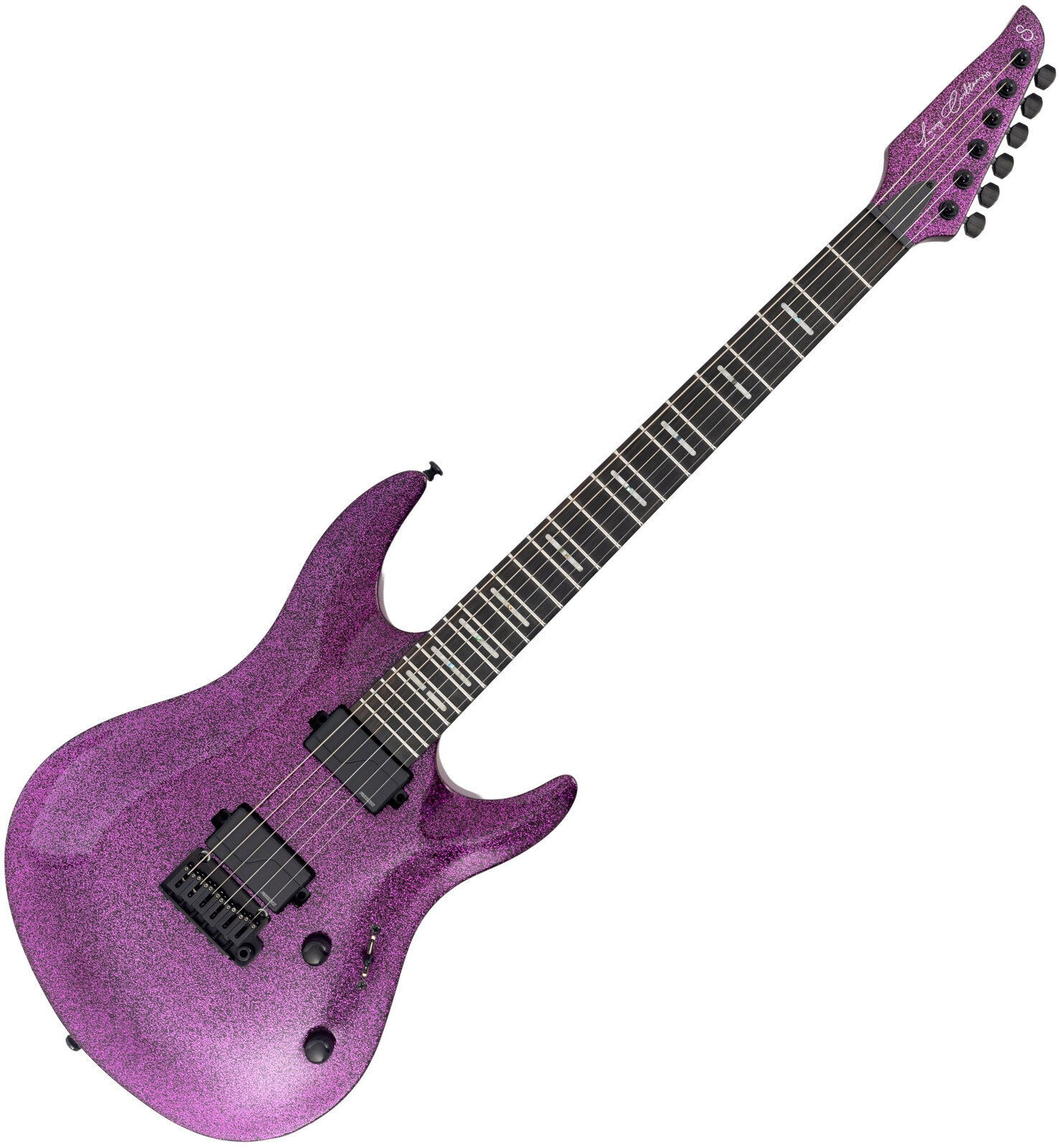Guitare électrique Sire Larry Carlton Y10 Purple Sparkle Guitare électrique