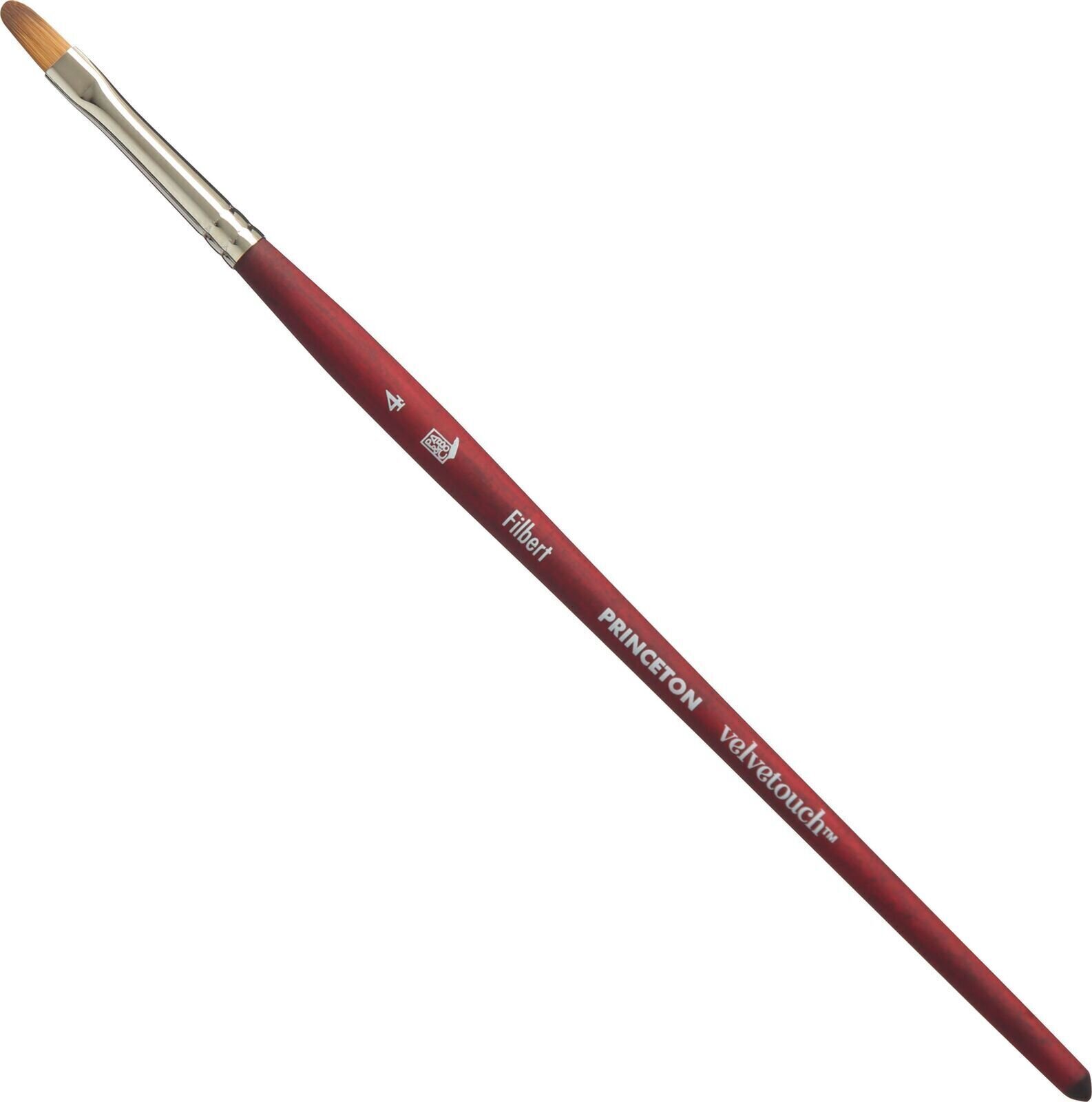 Princeton Brush Velvetouch Multi-Technique Synthetic Filbert Plochý štětec 4 1 ks
