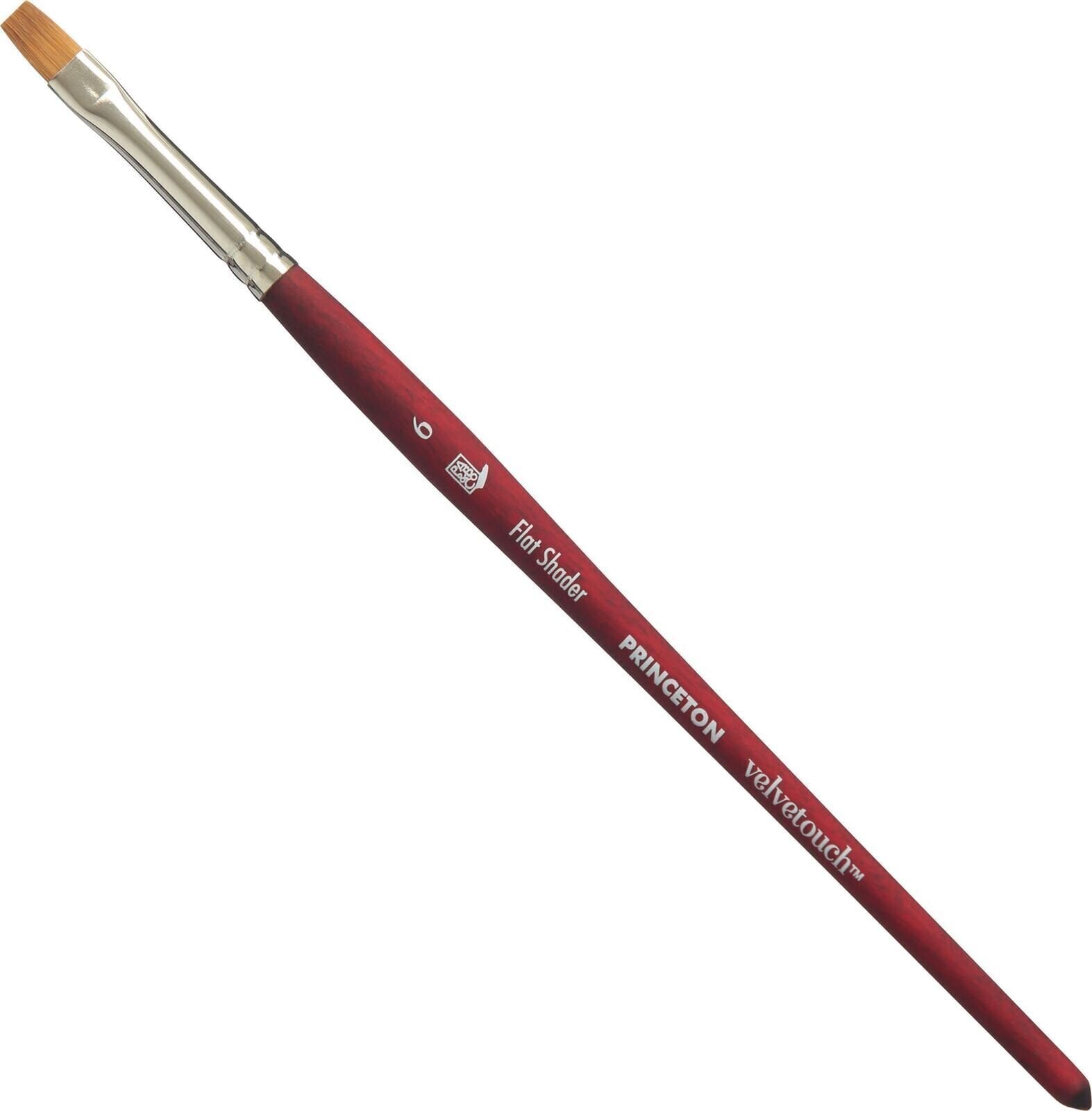 Princeton Brush Velvetouch Multi-Technique Synthetic Flat Shader Plochý štětec 6 1 ks