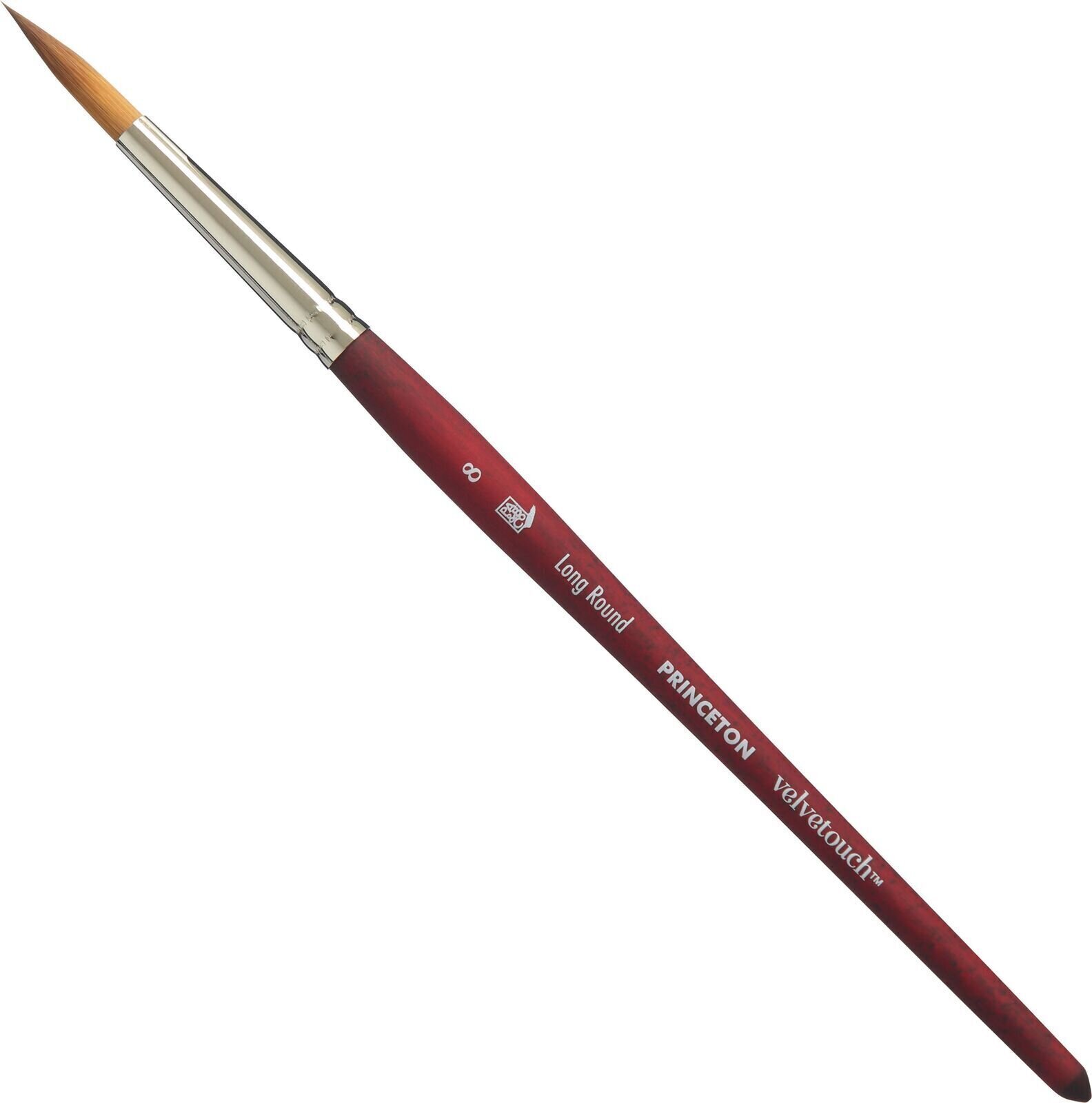 Pinceau Princeton Brush Velvetouch Multi-Technique Synthetic Long Round Pinceau rond 8 1 pc