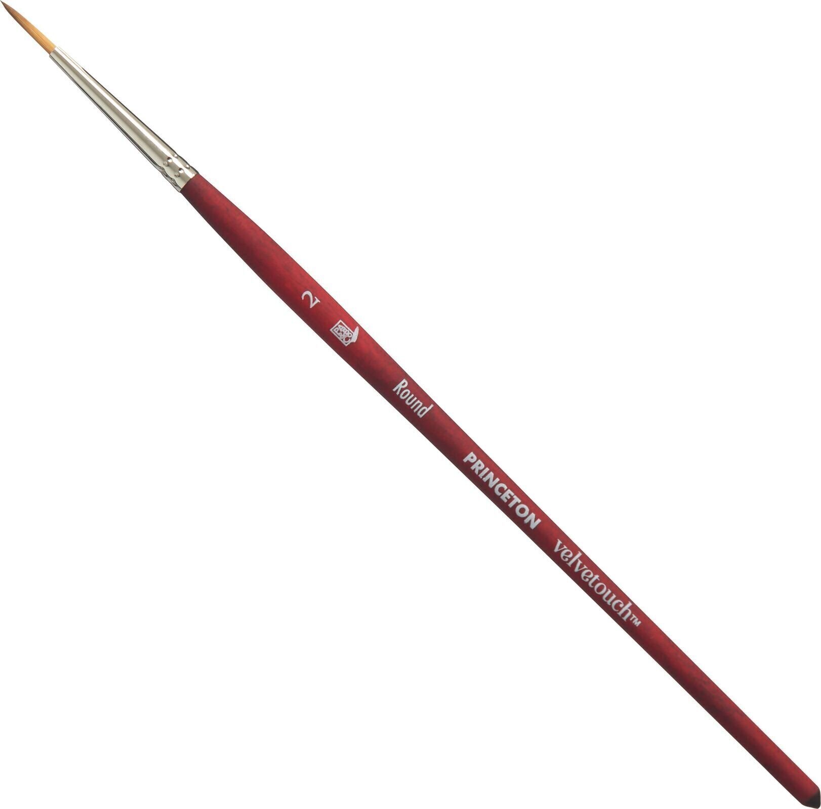 Teptukas Princeton Brush Velvetouch Multi-Technique Brushes Synthetic Round Short Handle 2