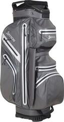 Golf torba Cart Bag Srixon Weatherproof Charcoal/Silver Golf torba Cart Bag