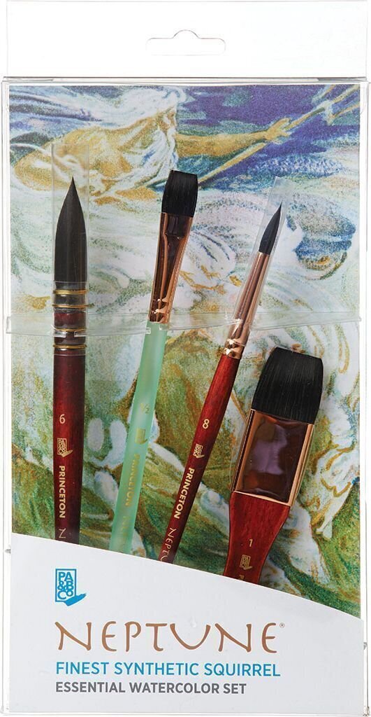 Princeton Brush Neptune Sada štětců 4 ks