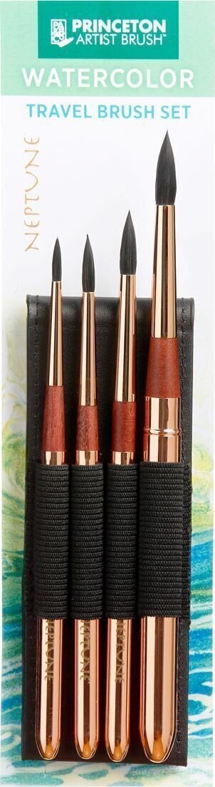 Princeton Brush Neptune Sada kulatých štětců 4 ks