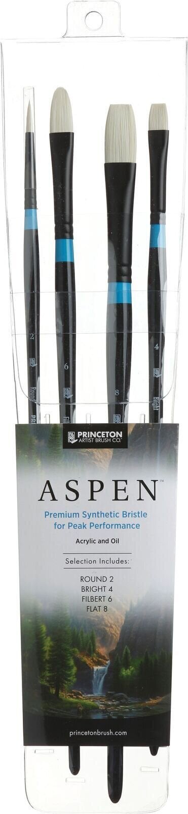 Princeton Brush Aspen Sada štětců 4 ks