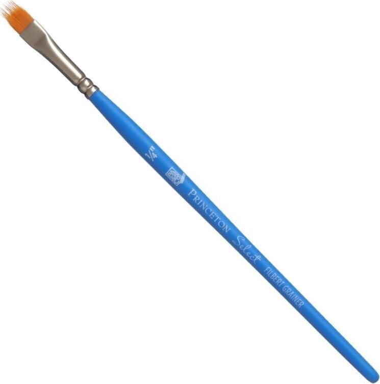 Paint Brush Princeton Brush Selectartiste Multi-Technique Filbert Grainer Flat Painting Brush 1/4 1 pc