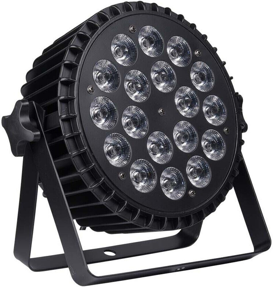 PAR LED Light4Me ALU HEXA 18x10W RGBWA-UV PAR LED