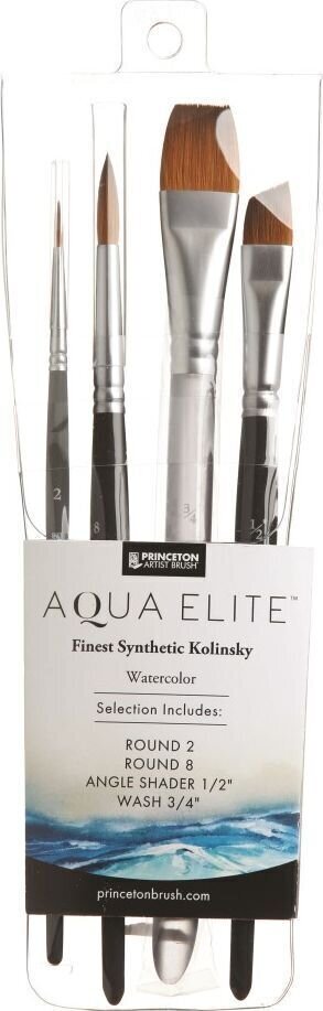 Princeton Brush Aqua Elite Sada štětců 4 ks