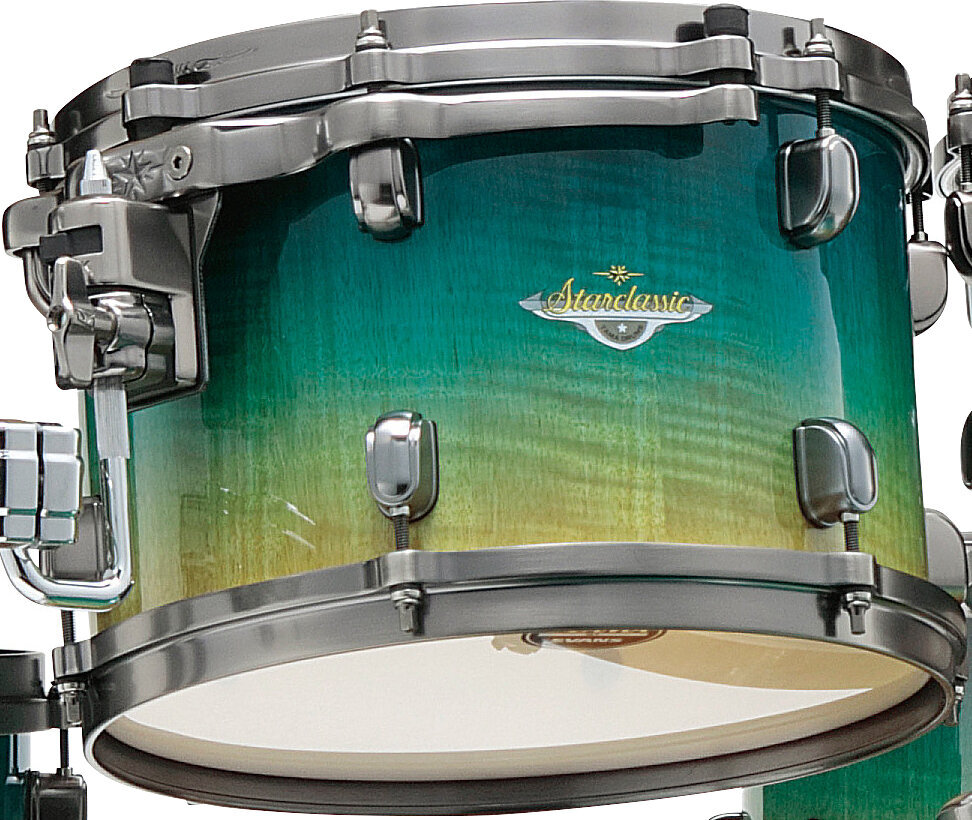 Tom bubanj Tama MET1007U-VMMF Starclassic Maple Exotic 10" Marine Shoreline Movingui Fade Tom bubanj