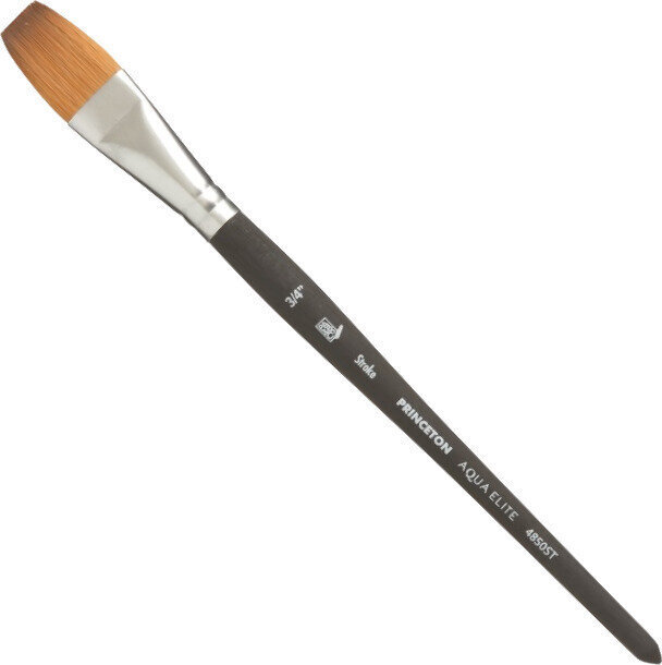 Paint Brush Princeton Brush Aqua Elite Stroke Brush 3/4 1 pc