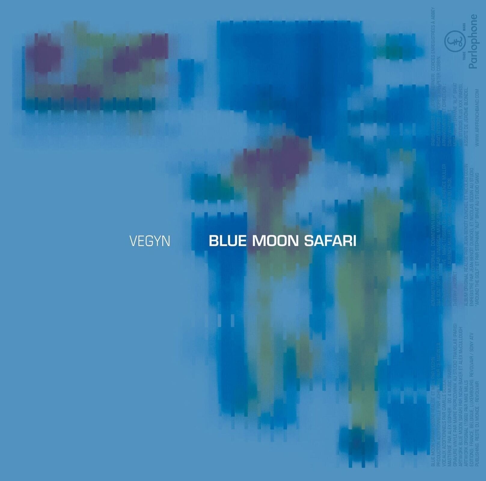 LP ploča Vegyn - Blue Moon Safari (Limited Edition) (Blue Coloured) (LP)