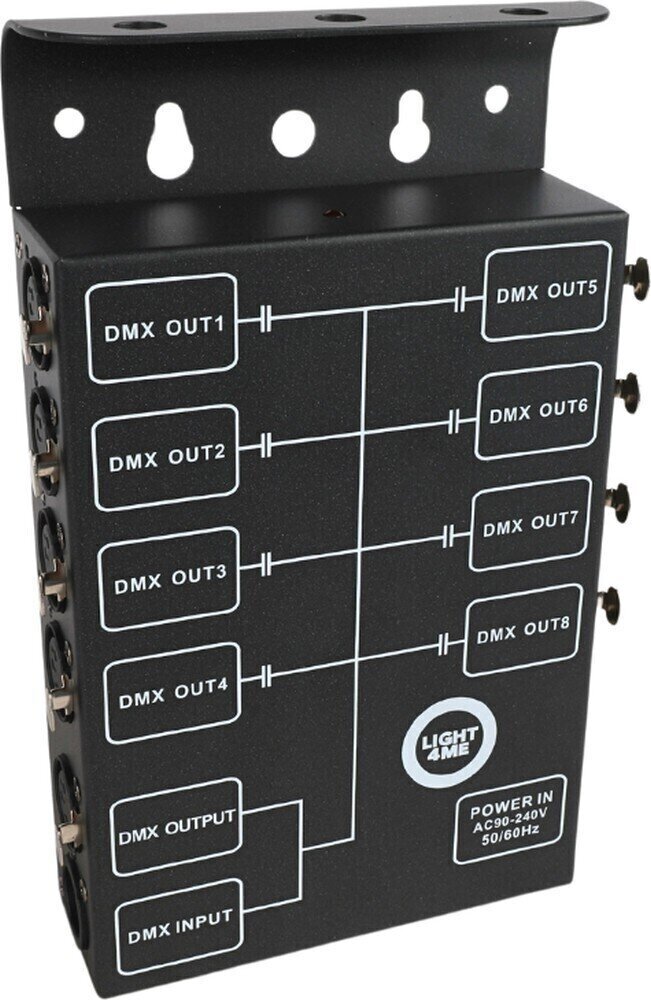 Ljussignalfördelning Light4Me XSPLIT 8 Ljussignalfördelning