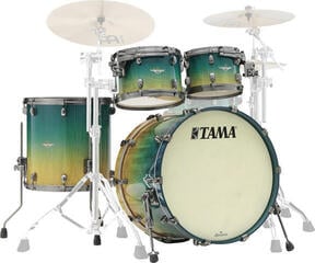 Akoestisch drumstel Tama ME42TZUS-VMMF Starclassic Maple Exotic Marine Shoreline Movingui Fade Akoestisch drumstel