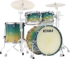 Akoestisch drumstel Tama ME42TZS-VMMF Starclassic Maple Exotic Marine Shoreline Movingui Fade Akoestisch drumstel