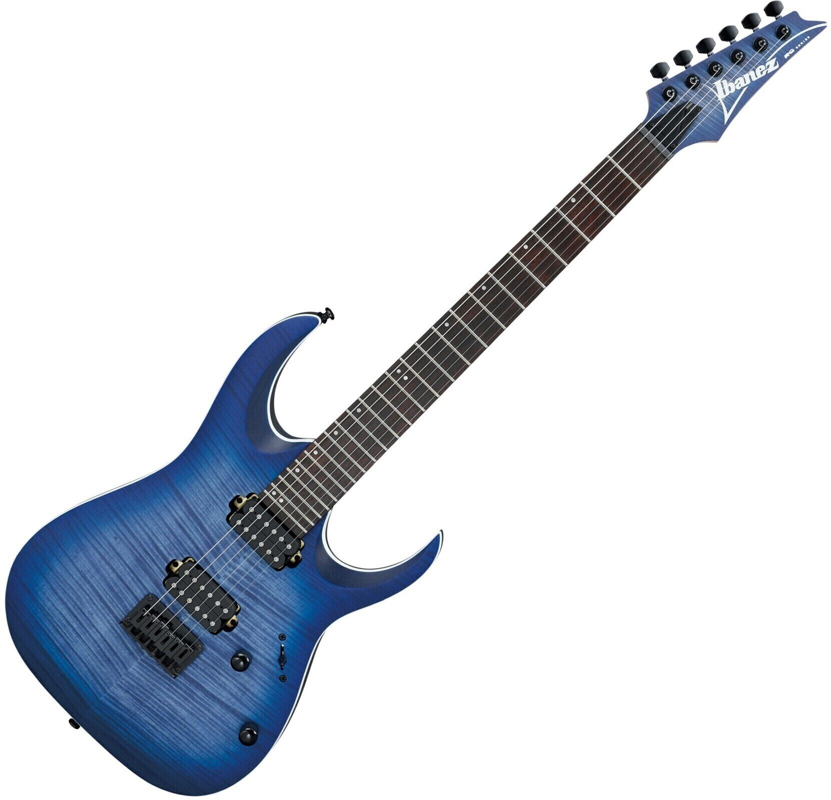 Guitarra eléctrica Ibanez RGA42FM-BLF Blue Lagoon Burst Flat Guitarra eléctrica