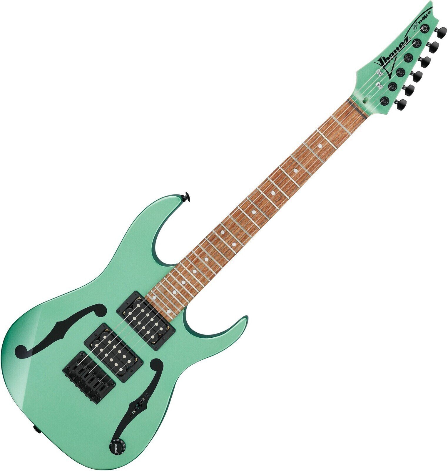 Electric guitar Ibanez PGMM21-MGN Metallic Light Green Electric guitar