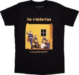 Риза The Cranberries Faithfully Departed Unisex Тениска с къс ръкав/Black/Къси