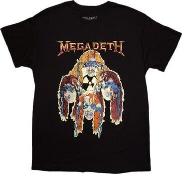Skjorte Megadeth Nuclear Glowheads Black M Skjorte - 1