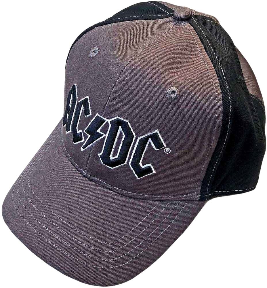 AC/DC Black Logo Šiltovka Charcoal Grey & Black UNI