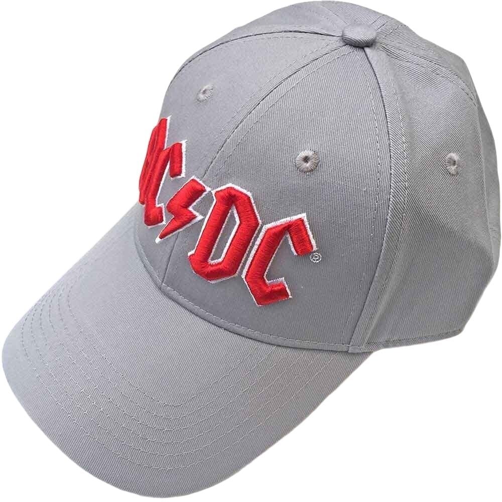 Kapa za šešir AC/DC Red Logo Kačket Grey UNI