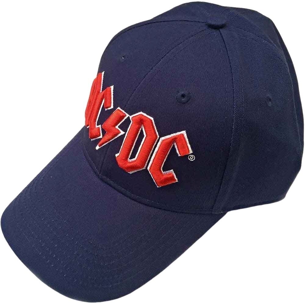 Kapa za šešir AC/DC Red Logo Kačket Navy Blue UNI