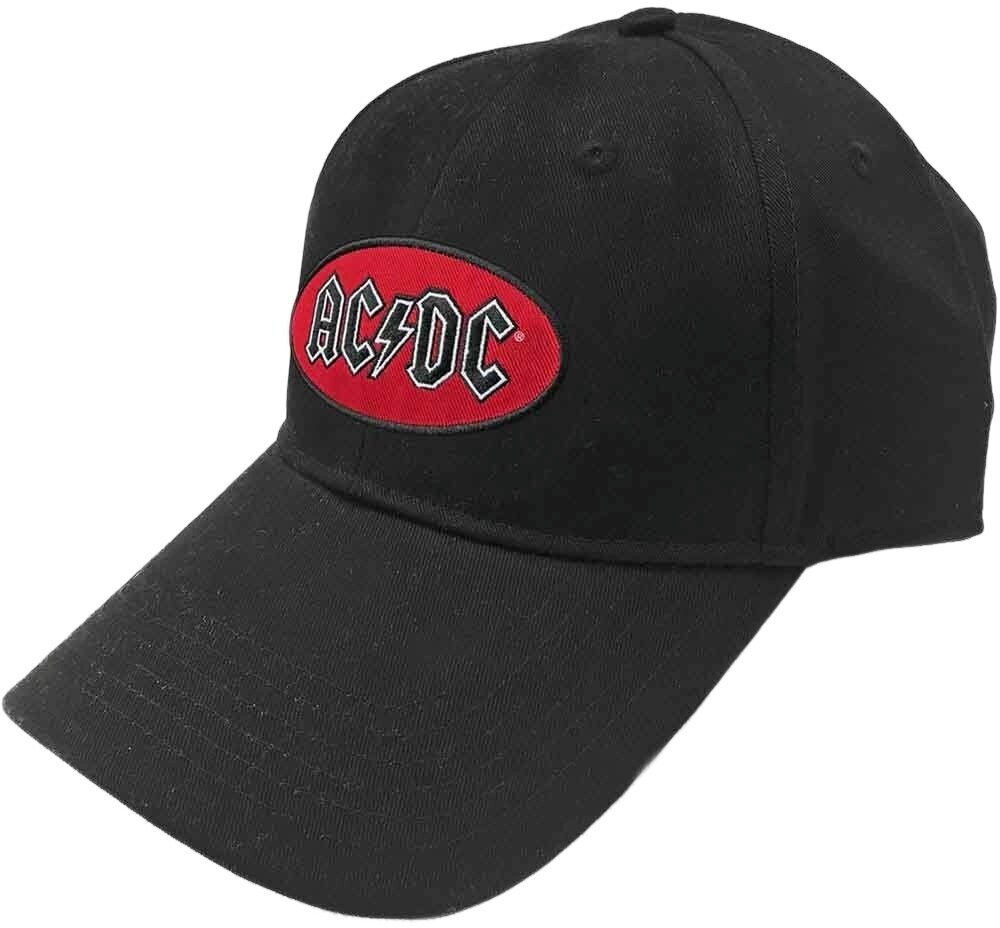 AC/DC Oval Logo Šiltovka Black UNI