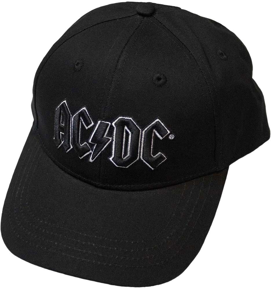 AC/DC Black Logo Šiltovka Black UNI