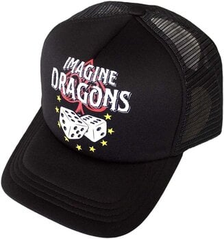 Шапка Imagine Dragons Dice Шапка с козирка Black UNI - 1