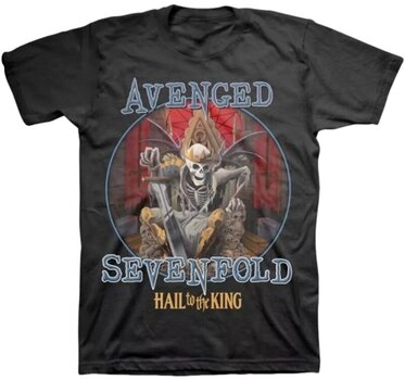 T-särk Avenged Sevenfold Deadly Rule Black L T-särk - 1