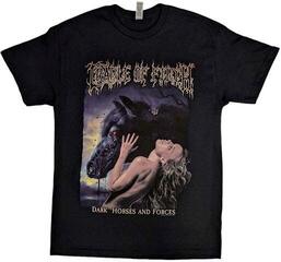 Paita Cradle Of Filth Dark Horses Back Print Unisex Black