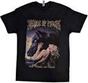 Cradle Of Filth Dark Horses Back Print Black L Camiseta de manga corta