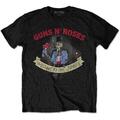 Guns N' Roses Skeleton Vintage Black S T-särk