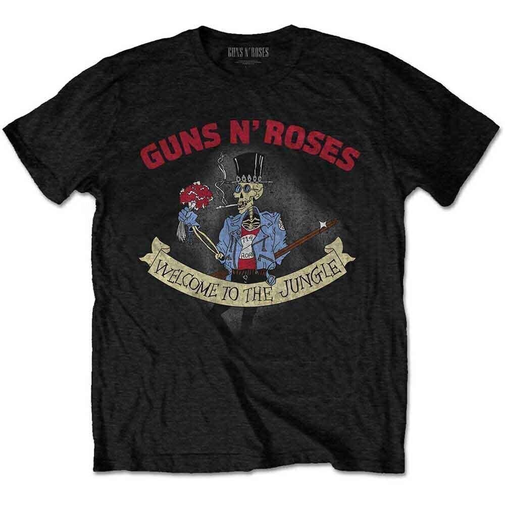 Košulja Guns N' Roses Skeleton Vintage Black L Košulja