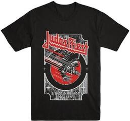 T-shirt Judas Priest Silver and Red Vengeance Black XL T-shirt