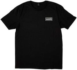 T-shirt Oasis Some Mightay Lyric Back Print Unisex Black
