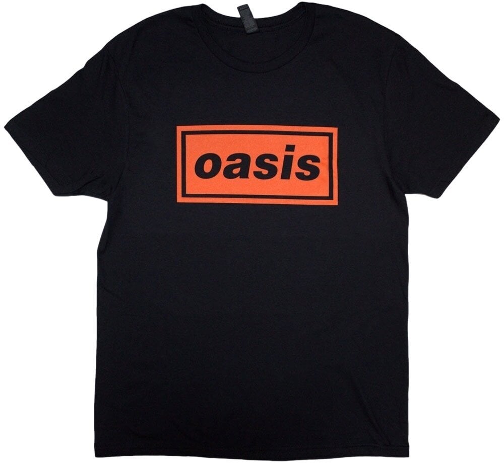 Oasis Tričko Definitely Maybe AAA Pass Back Print Unisex Black 2XL
