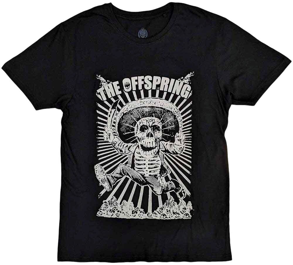 T-shirt The Offspring Jumping Skeleton Black S T-shirt