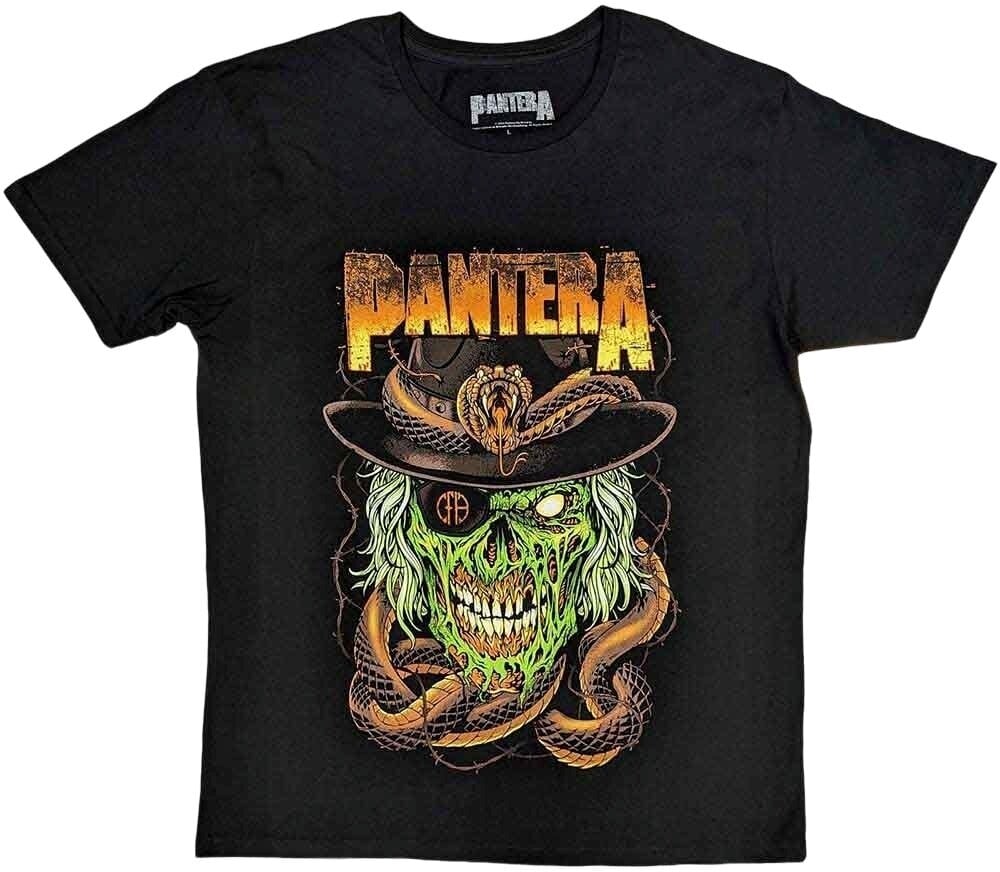 T-shirt Pantera Snake & Skull Black 2XL T-shirt