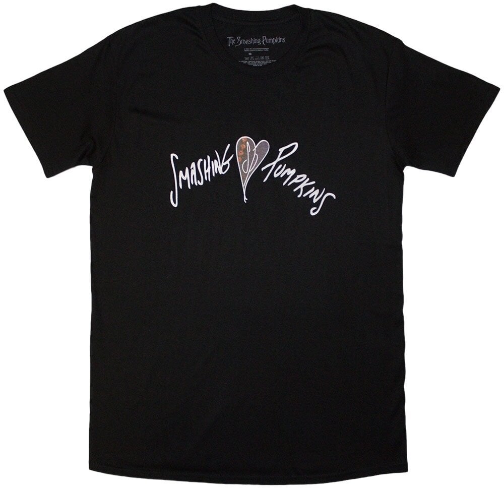T-shirt The Smashing Pumpkins Gish Heart Black L T-shirt