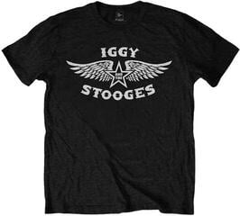 T-shirt Iggy Pop Wings Black L T-shirt
