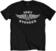Риза Iggy Pop Риза Wings Unisex Black 2XL