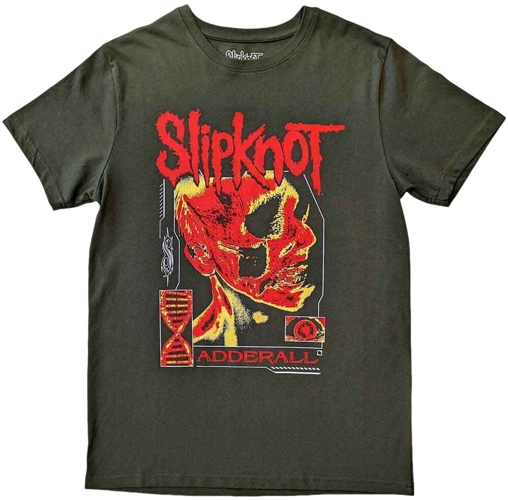 Slipknot Tričko Zombie Back Print Unisex Green 2XL