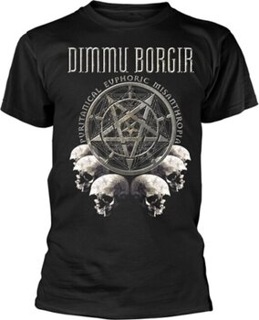 Shirt Dimmu Borgir Puritanical Euphoric Misanthropia (Skulls) Black 2XL Shirt - 1